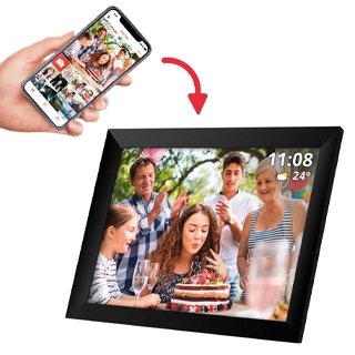 DIGITAL PHOTO ATLANTIS FRAME BLACK 10,1' P060-DPF10B1-B